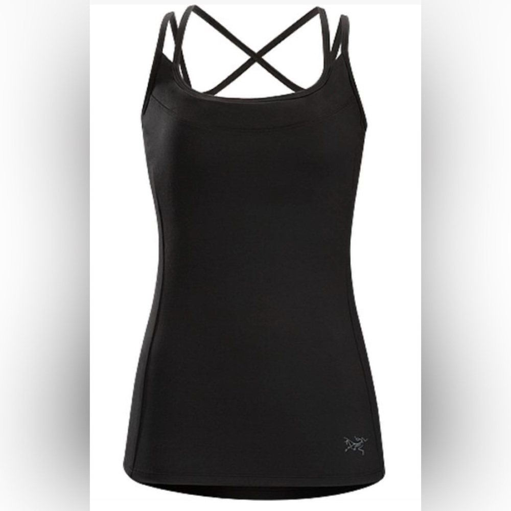 Arc’teryx · black Senna tank · built-in bra · size small - Picture 7 of 8